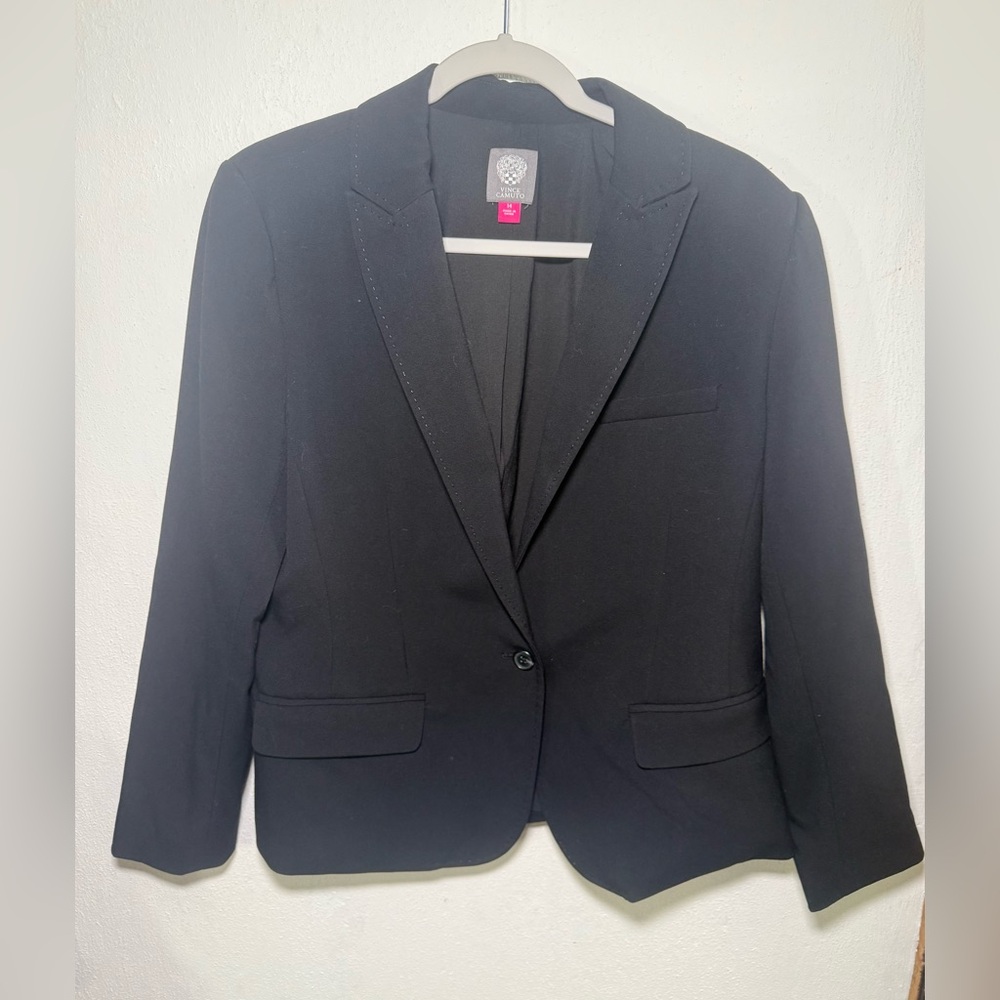 Vince Camuto Classic Black Blazer size 14 NWT
